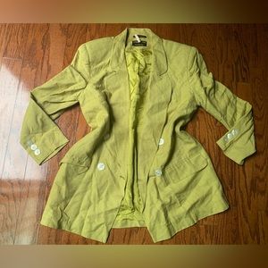 Giorgio Sant’ Angelo Linen Blazer Size 10
